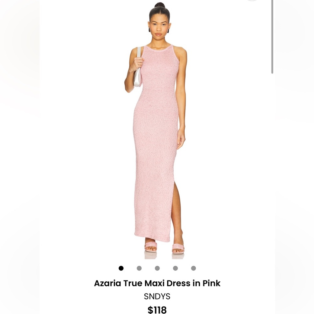 Azaria true maxi dress- pink